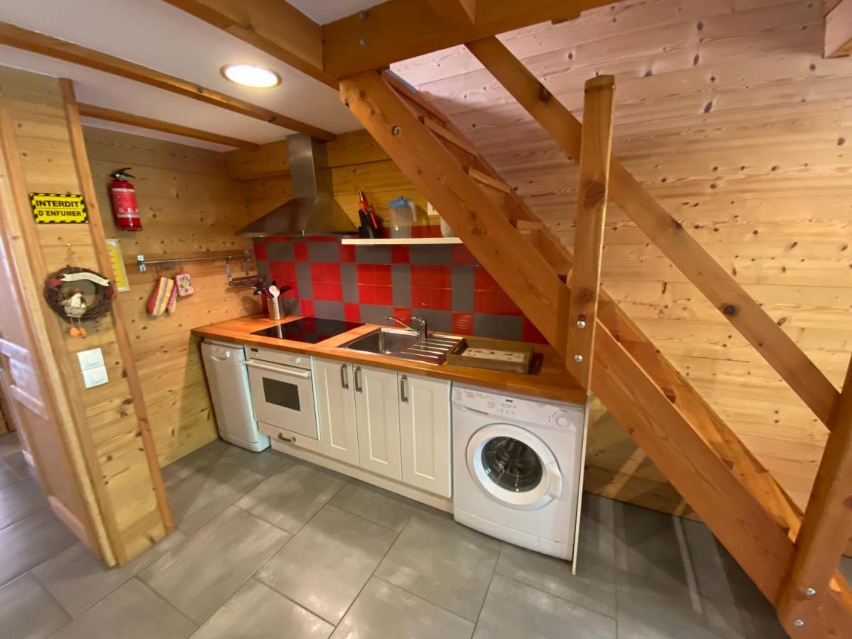 L Alpin Bel Appartement Avec Terrasse Dans Vieille Ferme De Montagne Renovee Лез-Ор Экстерьер фото