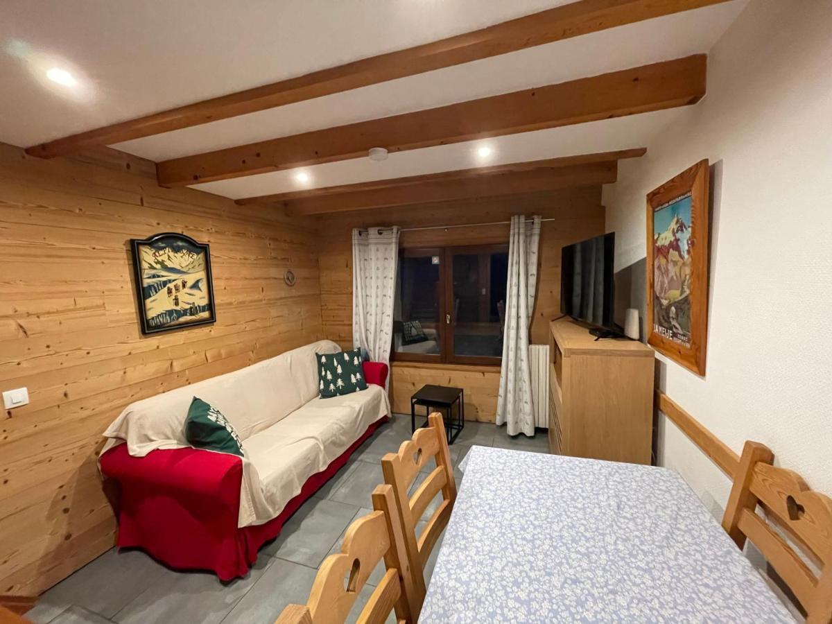 L Alpin Bel Appartement Avec Terrasse Dans Vieille Ferme De Montagne Renovee Лез-Ор Экстерьер фото
